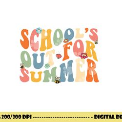 groovy schools out  summer graduation teacher kids  copy