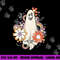 Groovy Vintage Floral Ghost Cute Halloween Spooky Season png,sublimation copy.jpg