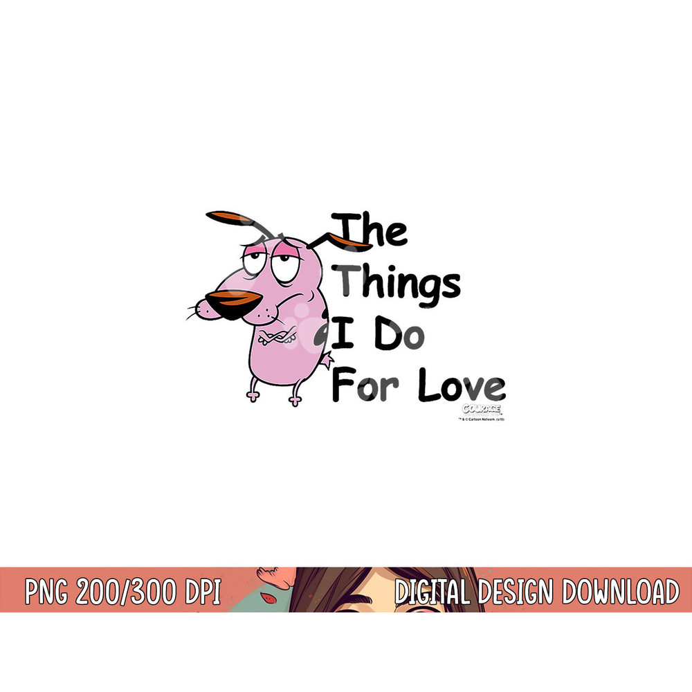 Courage the Cowardly Dog For Love png, sublimation copy.jpg