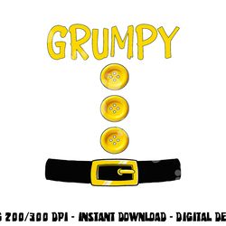 grumpy dwarf halloween costume color matching grumpy dwarf png, sublimation copy