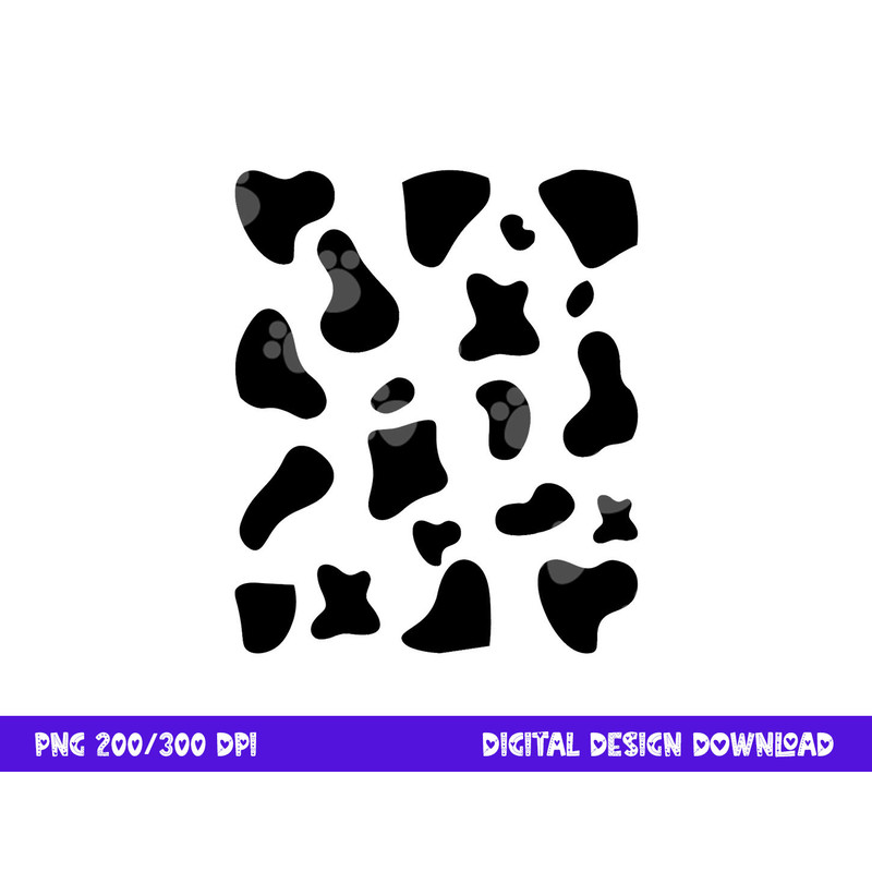 Cow Print Halloween Costume Cow Animal png,sublimation copy.jpg