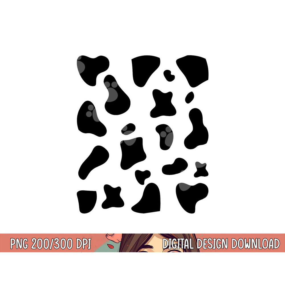 Cow Print Halloween Costume Cow Animal png,sublimation copy.jpg