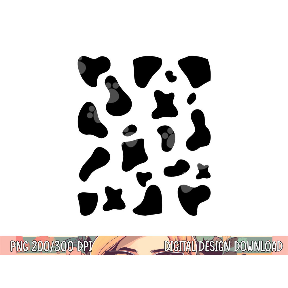 Cow Print Halloween Costume Cow Animal png,sublimation copy.jpg
