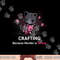 Crafting because Murder is Wrong Halloween Funny Cat png, sublimation copy.jpg
