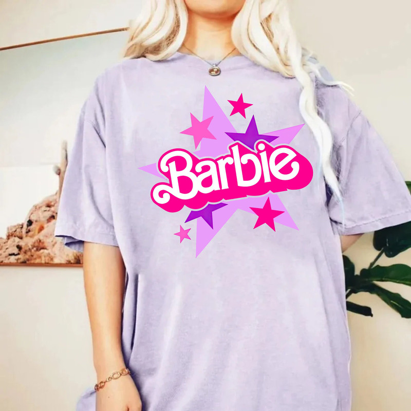 Barbie Comfort Colors shirt, Barbie Movie 2023 Shirt, Party Girls Shirt, Doll Baby Girl, Birthday Shirt, Girls Barbie Palm Heart Shirt - 2.jpg
