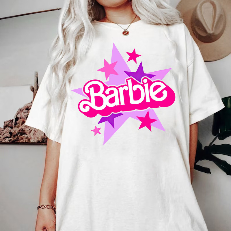 Barbie Comfort Colors shirt, Barbie Movie 2023 Shirt, Party Girls Shirt, Doll Baby Girl, Birthday Shirt, Girls Barbie Palm Heart Shirt - 3.jpg