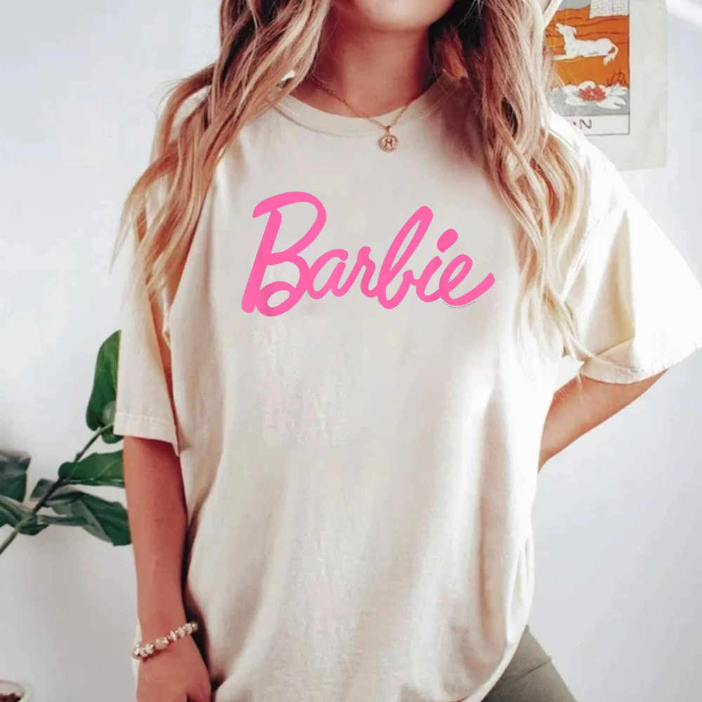 Barbie Comfort Colors shirt, Barbie Movie 2023 Shirt, Party Girls Shirt, Doll Baby Girl, Birthday Shirt, Girls Shirt Barbie Shirt - 1.jpg