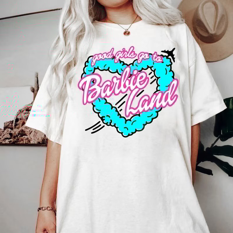 Barbie Movie 2023 T-Shirt, Come On Barbie, Let's Go Party Barbie Shirt, Barbie 2023 Shirt, Good Girls Go to Barbie Land Comfort Color Shirt - 3.jpg