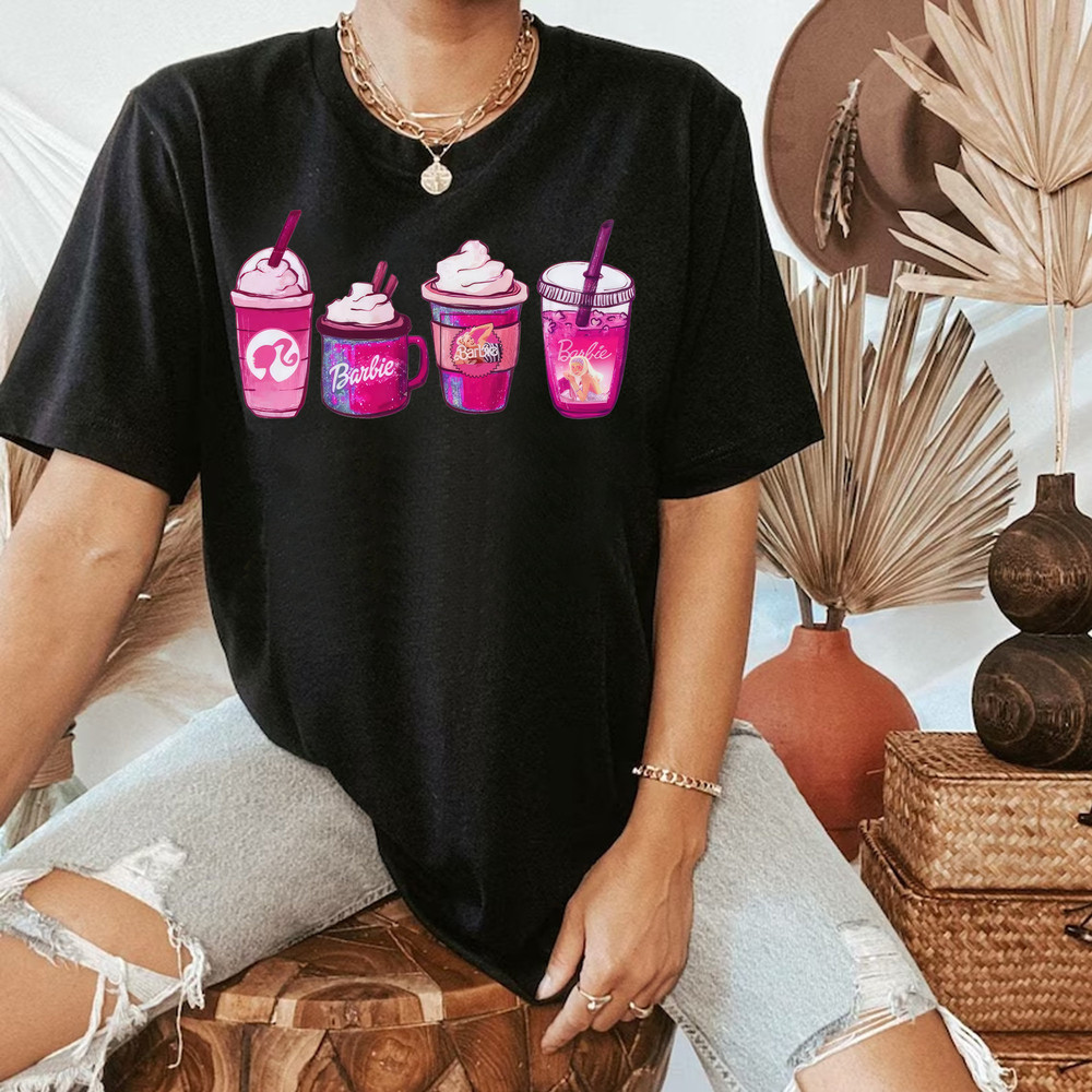 Barbie Movie 2023 T-Shirt, Come On Barbie, Let's Go Party T-Shirt, Barbie T-Shirt, Barbie Coffee Lover Shirt, Barbie Drink Comfort Colors - 6.jpg