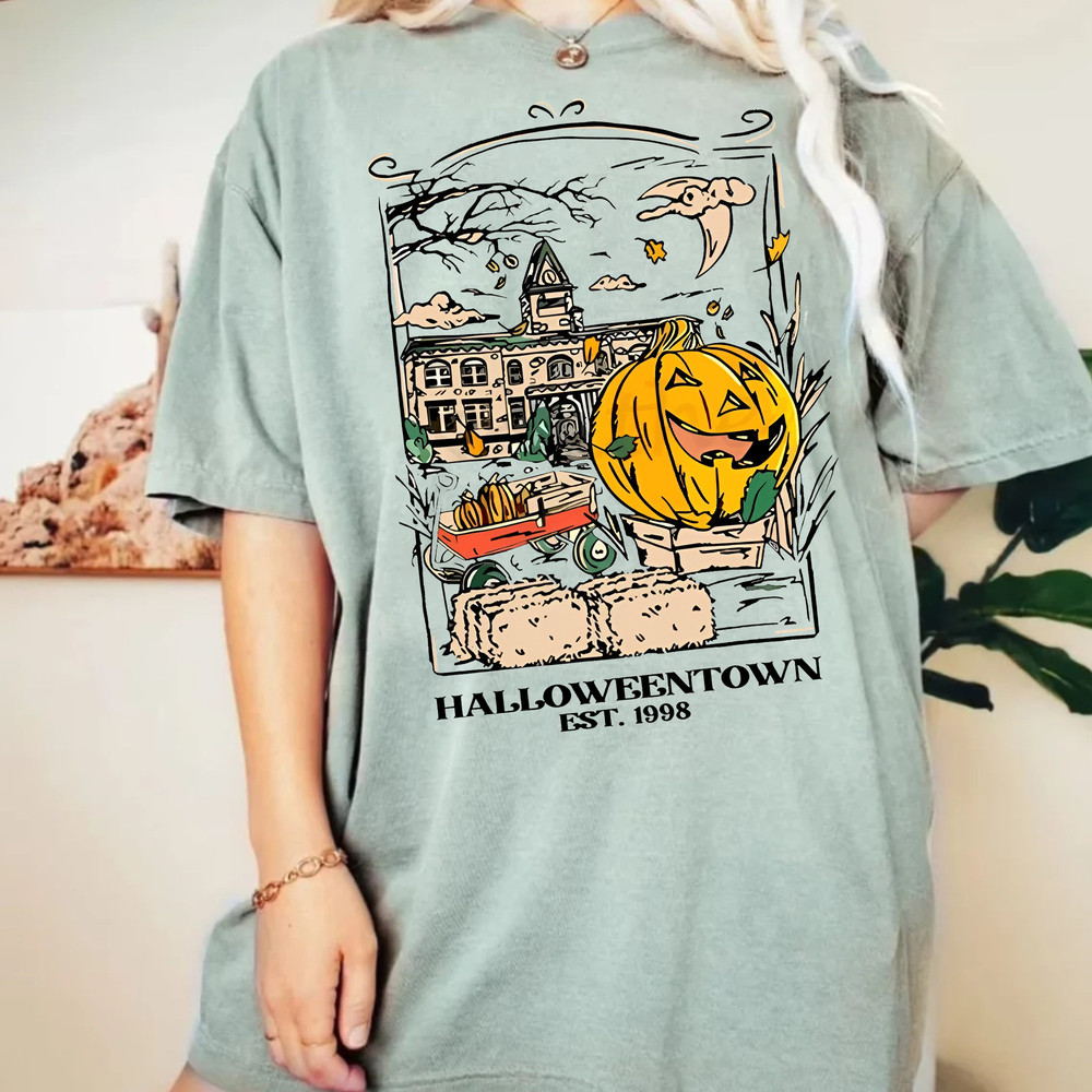 Halloweentown University Est1998 Shirt, Halloween Pumpkin Shirt, Halloween University Shirt, Vintage Halloween Shirt, Retro Pumpkins Shirt - 6.jpg