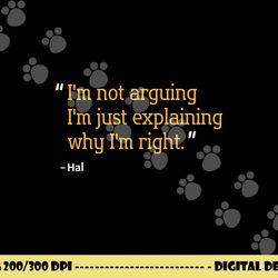 hal gift quote funny birthday personalized name idea png, sublimation copy