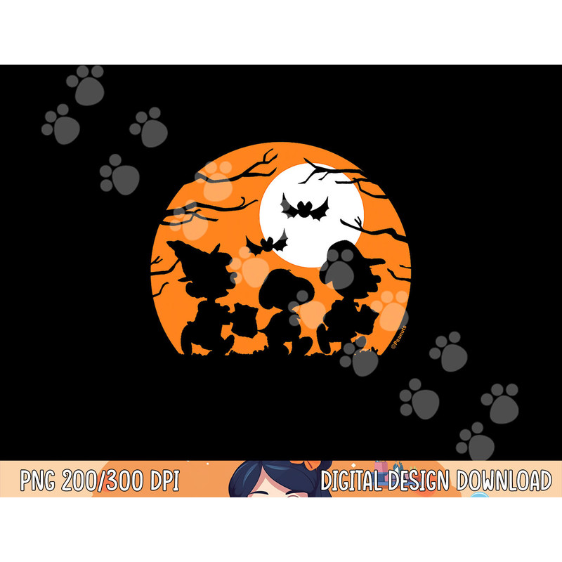 Peanuts - Halloween - Trick Or treat Silhouettes png, sublimation copy.jpg