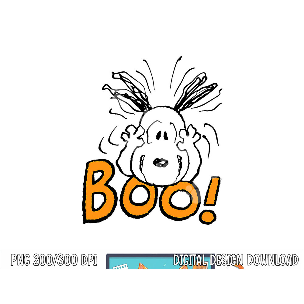 Peanuts Halloween Snoopy Boo png, sublimation copy.jpg