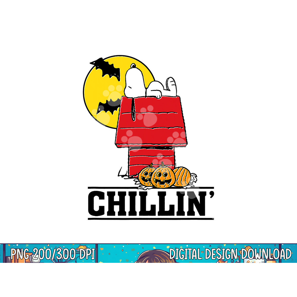 Peanuts Snoopy Chillin Halloween Style png, sublimation copy.jpg