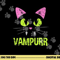 halloween cat vampurr vampire for women girl man creative png,sublimation copy
