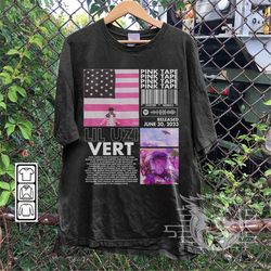 lil uzi vert rap shirt k2, lil uzi vert pink tape album sweatshirt, lil uzi vert concert vintage retro unisex gift bootl