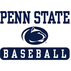penn state nittany lions baseball officially licensed png, sublimation