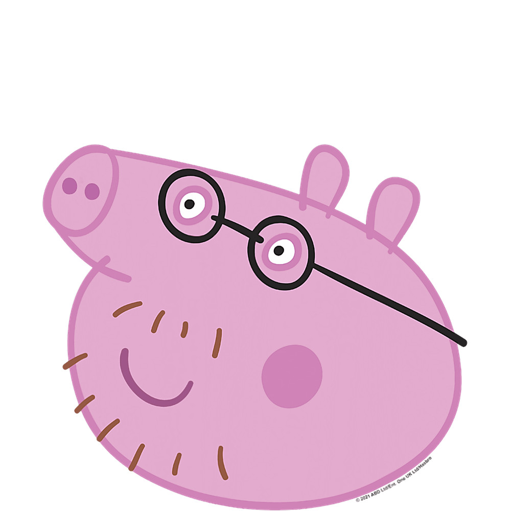 Peppa Pig Happy Daddy Pig Big Face png, sublimation.pngPeppa Pig Happy Daddy Pig Big Face png, sublimation.png