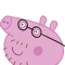 Peppa Pig Happy Daddy Pig Big Face png, sublimation.pngPeppa Pig Happy Daddy Pig Big Face png, sublimation.png