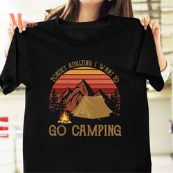 first rule of camping start the camp before you drinking sunset vintage t-shirt, camper shirt, camping lover shirt, drin