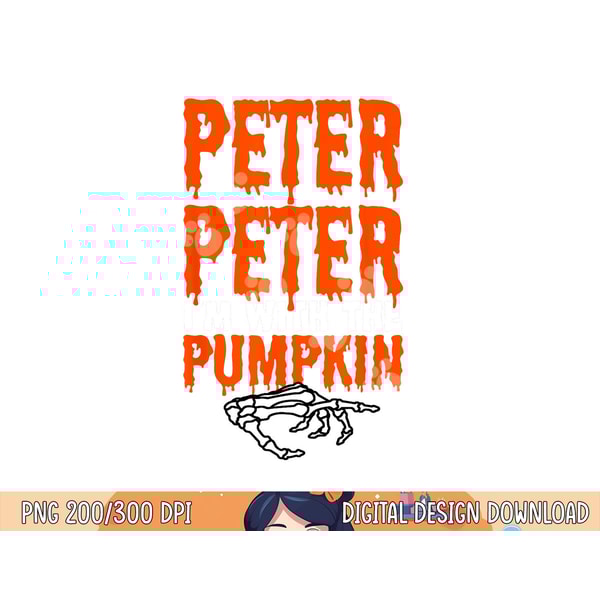 Peter I m with the Pumpkin Halloween Costume Couple png, sublimation copy.jpg