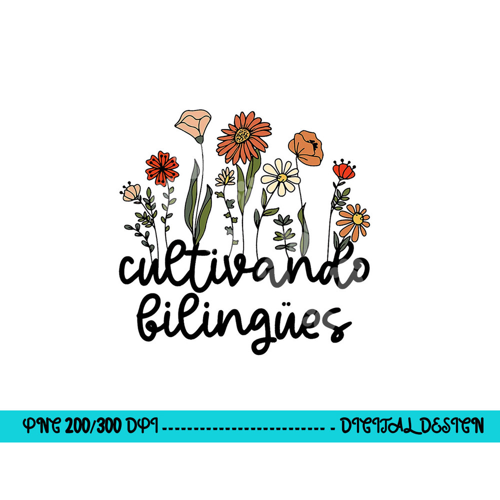 Cultivando Bilingues Dual Language Crew Bilingual Teacher png, sublimation copy.jpg