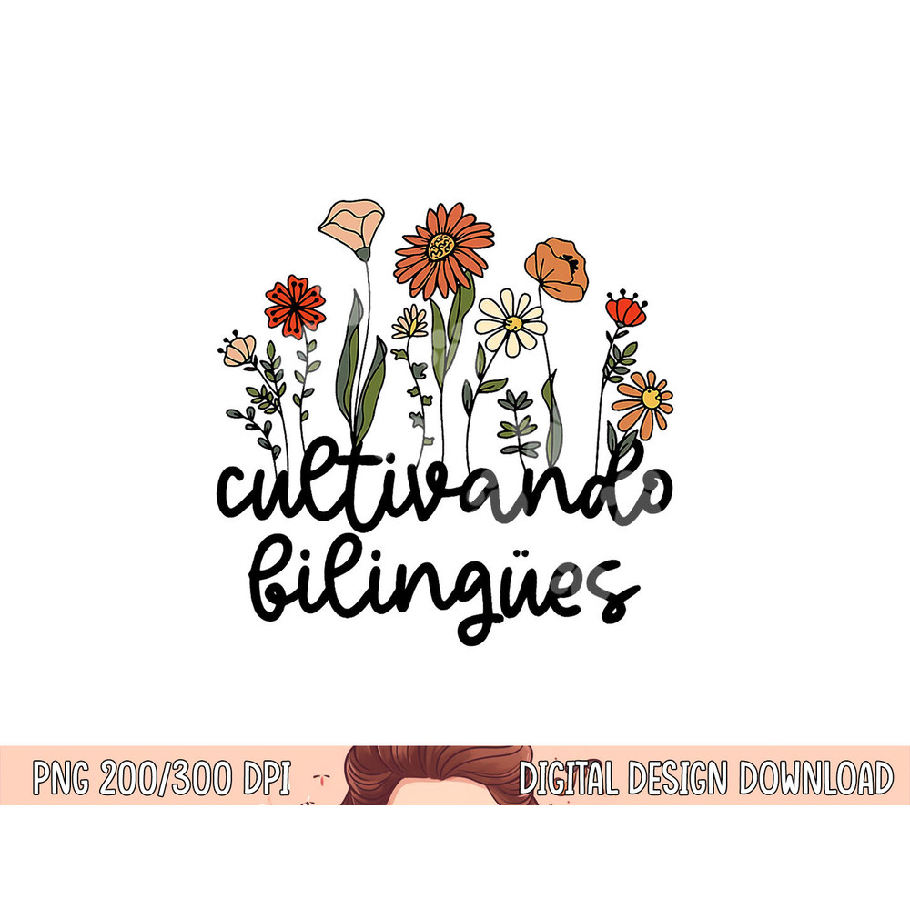 Cultivando Bilingues Dual Language Crew Bilingual Teacher png, sublimation copy.jpg