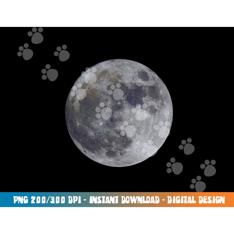 Halloween Full Moon From Satellite Outer Space Science png,sublimation copy.jpg