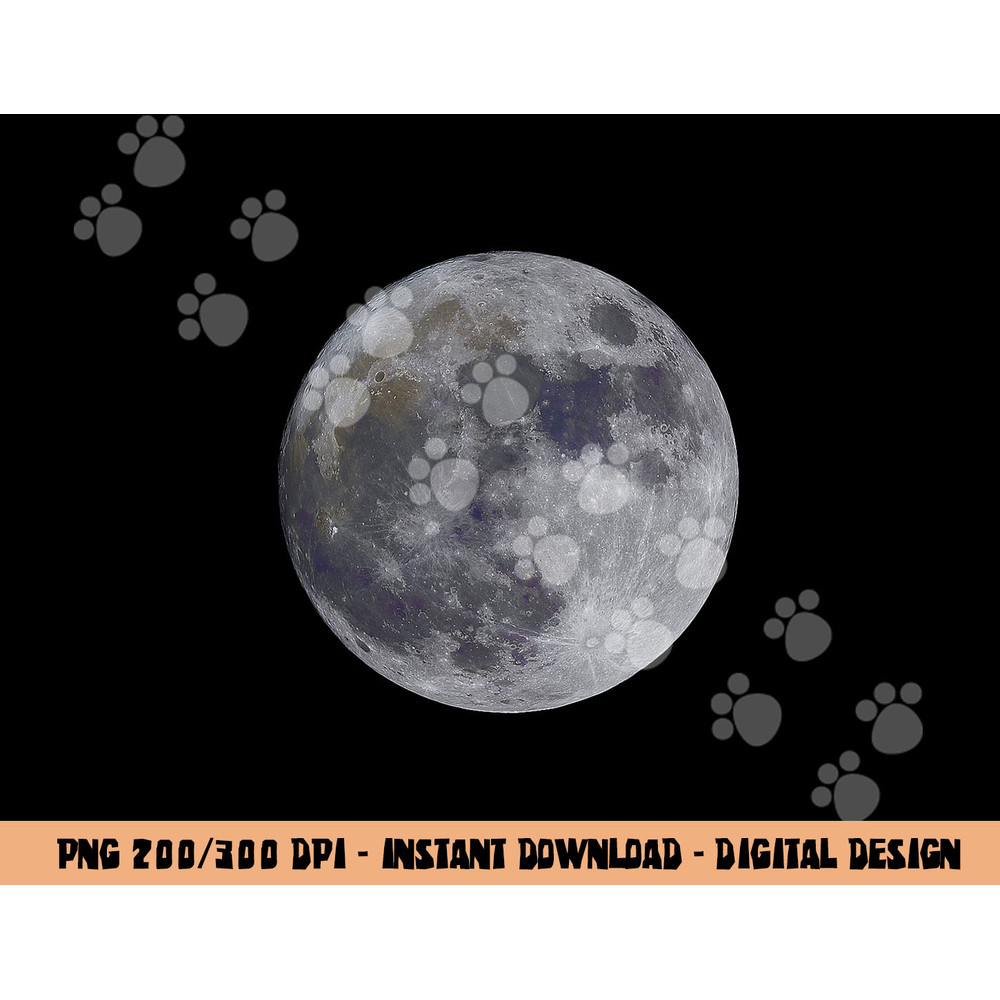 Halloween Full Moon From Satellite Outer Space Science png,sublimation copy.jpg
