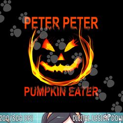 peter peter matching couple pumpkin eater halloween costume png, sublimation copy