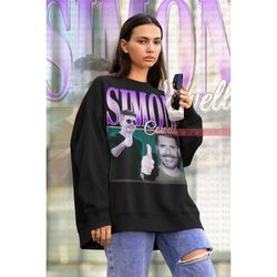 retro simon cowell sweatshirt, judge tv american idol simon cowell, randy jackson, paula abdul, idol shirt, simon cowell