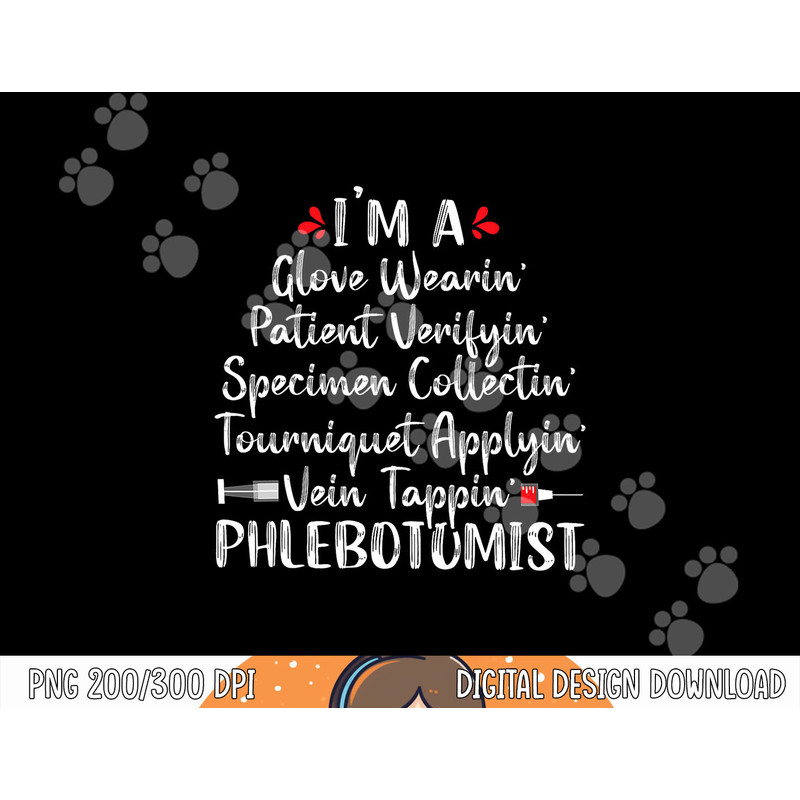 Phlebotomist Phlebotomy Technician Funny Nurse Clinical png, sublimation copy.jpg