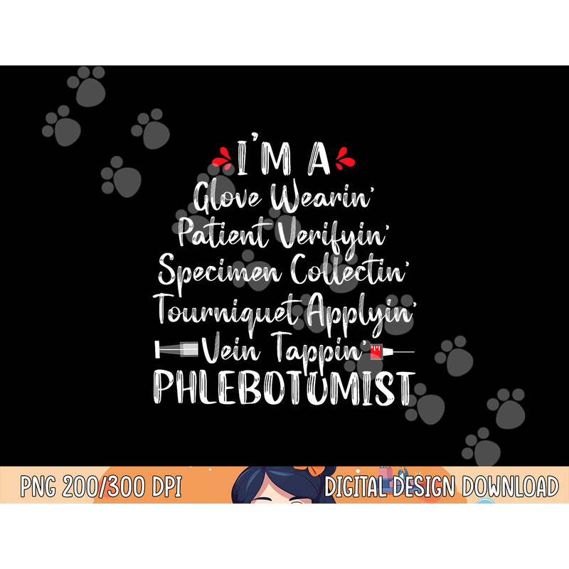 Phlebotomist Phlebotomy Technician Funny Nurse Clinical png, sublimation copy.jpg