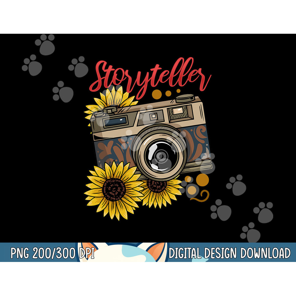 Photographer Photography Storyteller Camera Gift png, sublimation.jpg