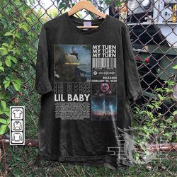 lil baby rap shirt, my turn album 90s y2k merch vintage rapper hiphop sweatshirt, lil baby retro unisex gift bootleg hoo