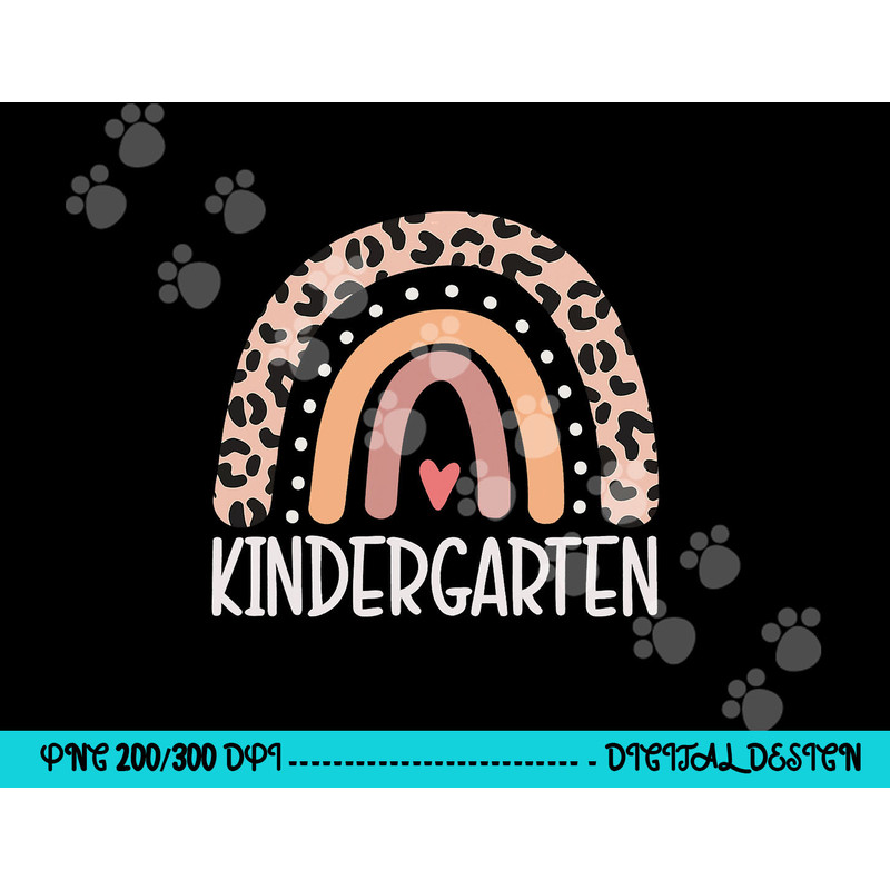cute leopard cheetah print rainbow kindergarten teacher copy.jpg