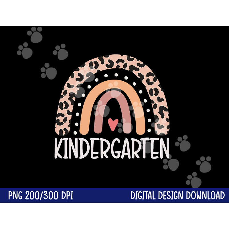 cute leopard cheetah print rainbow kindergarten teacher copy.jpg