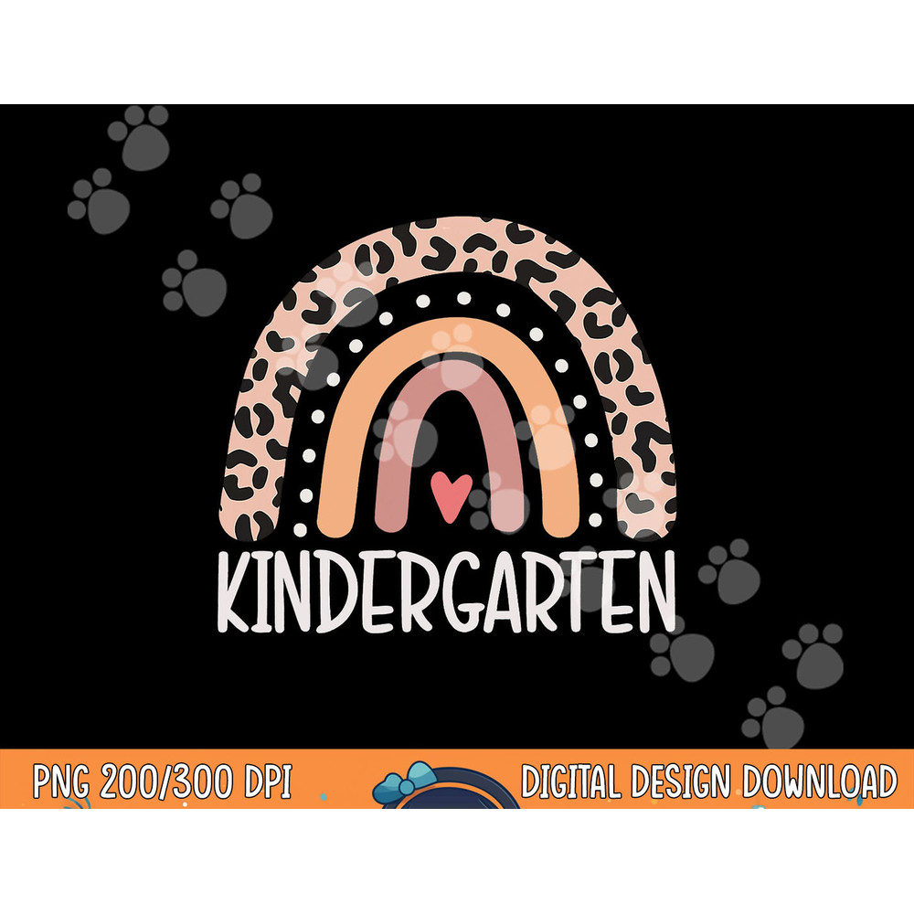 cute leopard cheetah print rainbow kindergarten teacher copy.jpg