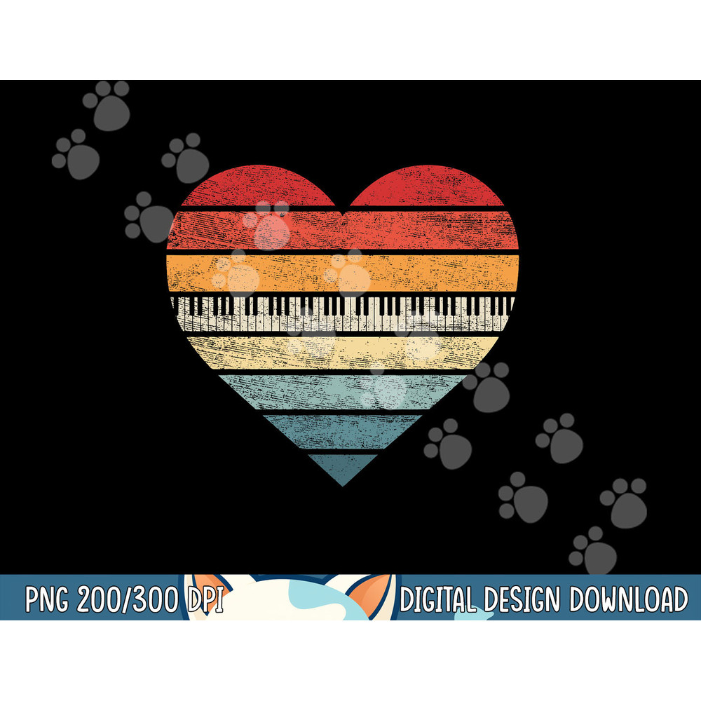 Pianist Gifts Retro Sunset Piano Keyboard Player Teacher png, sublimation copy.jpg