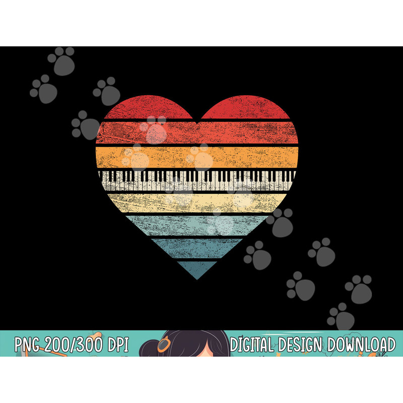Pianist Gifts Retro Sunset Piano Keyboard Player Teacher png, sublimation copy.jpg