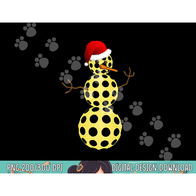 Pickleball Christmas png,sublimation Funny Pickleball Snowman Shirt png, sublimation.jpg
