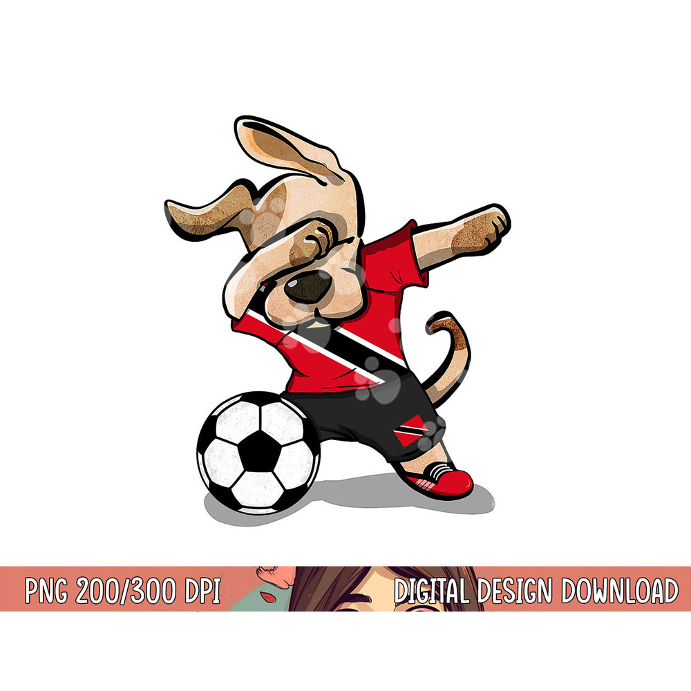 Dabbing Dog Trinidad and Tobago Soccer Jersey Football Lover png, sublimation copy.jpg