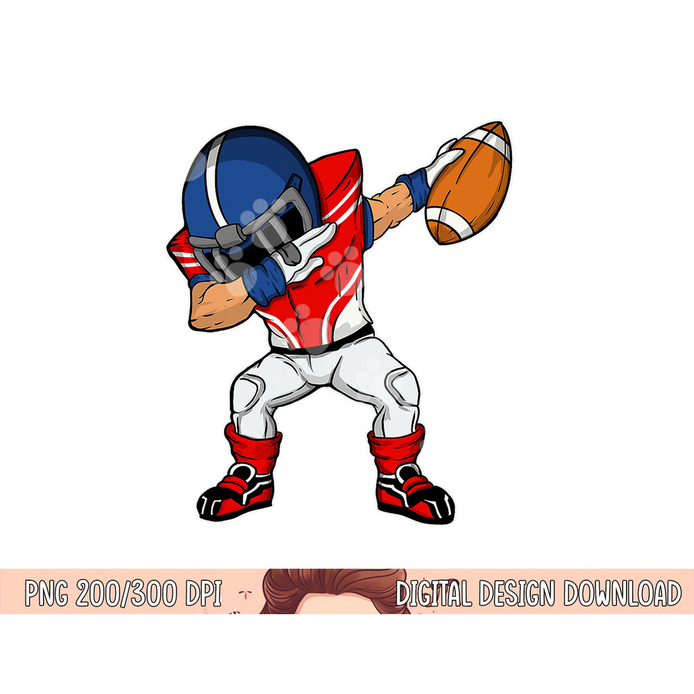 Dabbing Football Player - American Football Season Dab Dance png, sublimation copy.jpg