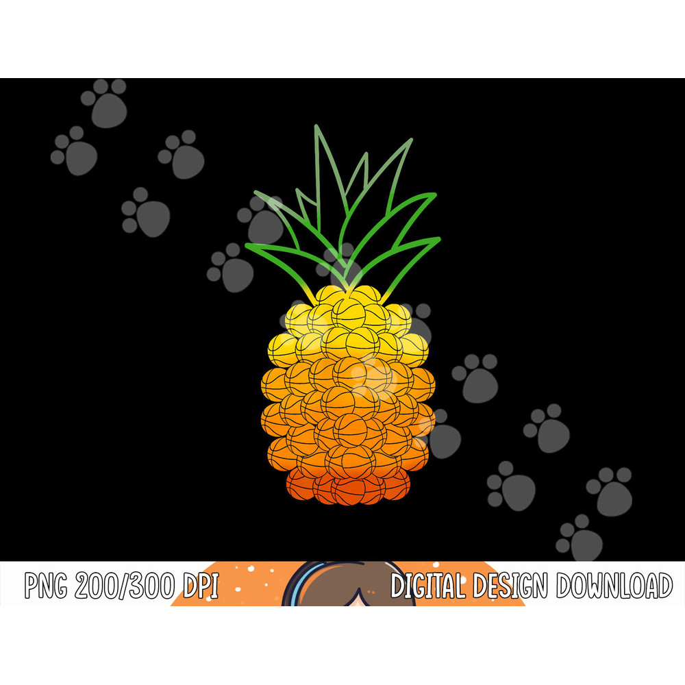 Pineapple Hawaiian Basketball Player Sport Team Gift Coach png, sublimation copy.jpg