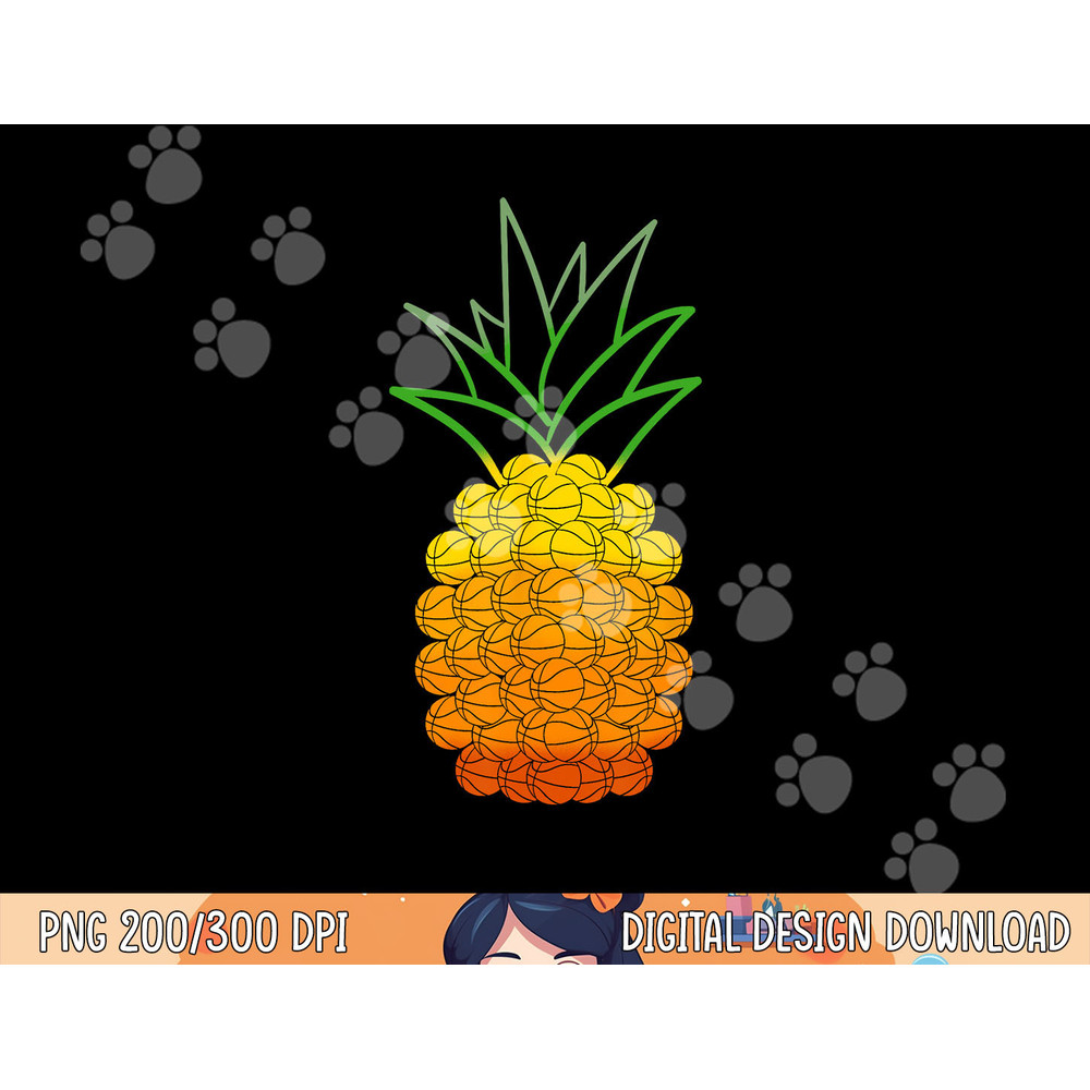 Pineapple Hawaiian Basketball Player Sport Team Gift Coach png, sublimation copy.jpg