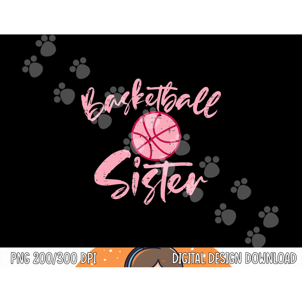 Pink Basketball Sister Family Baller Team Sis Women Girls png, sublimation copy.jpg