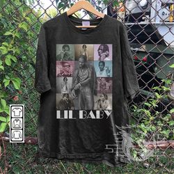 lil baby rap shirt, lil baby concert 90s y2k merch vintage rapper hiphop sweatshirt, lil baby retro unisex gift bootleg