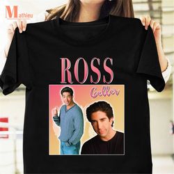 ross geller homage vintage t-shirt, friends tv series shirt, 90s movie shirt, ross geller shirt for fans