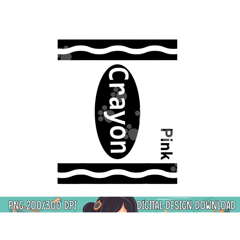 Pink-Crayon Halloween-Costumes 2020 Kids Boys Girls Women png, sublimation copy.jpg