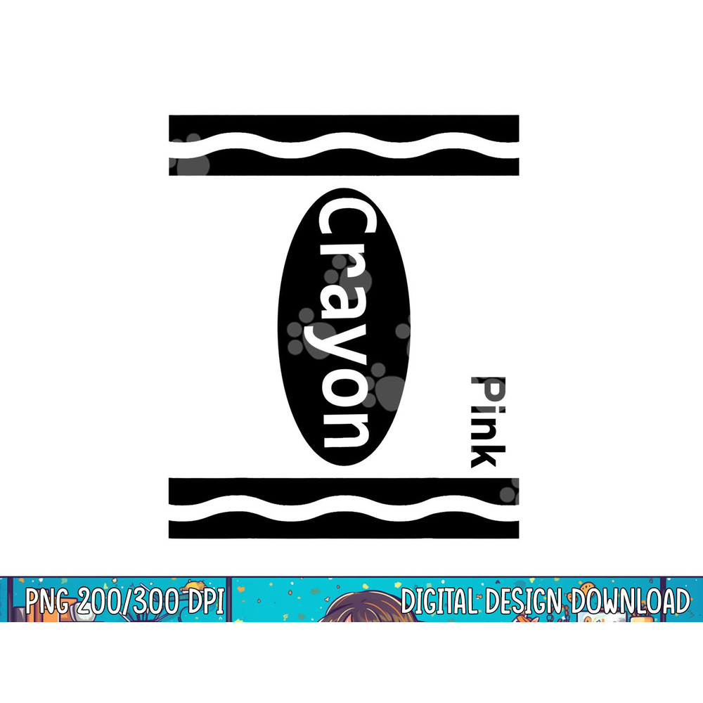 Pink-Crayon Halloween-Costumes 2020 Kids Boys Girls Women png, sublimation copy.jpg